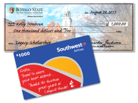 big gift card or check